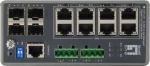 Network Switch Levelone 8X Ge Igp-1271 4Xgsfp 240W 8Xpoe