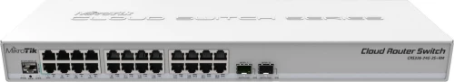 Mikrotik Crs326-24G-2S+Rm, 800Mhz, 512Mb, 24Xgigabit, 2Xsfp+, Lcd, L5