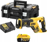 Dewalt Σπαθοσέγα DCS367P1 18V 1x5Ah