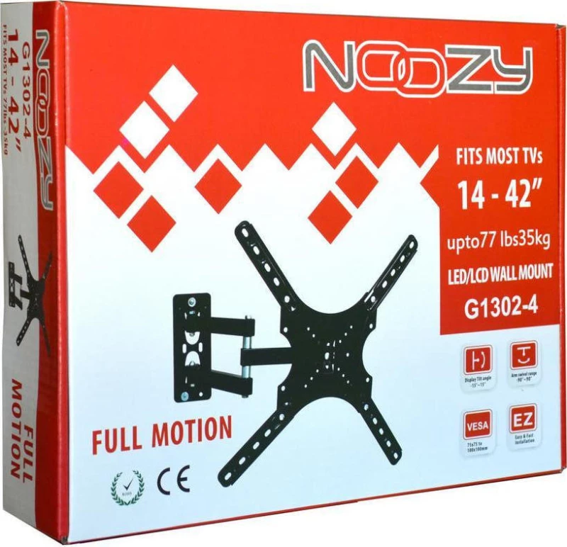 Noozy G1302-4 Επιτοίχια έως 42" και 35kg