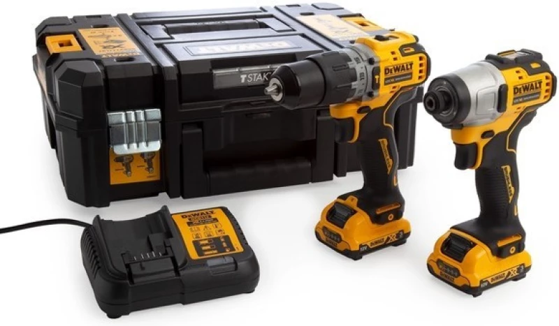 Dewalt Σετ Δραπανοκατσάβιδο και Παλμικό Κατσαβίδι DCK211L2T