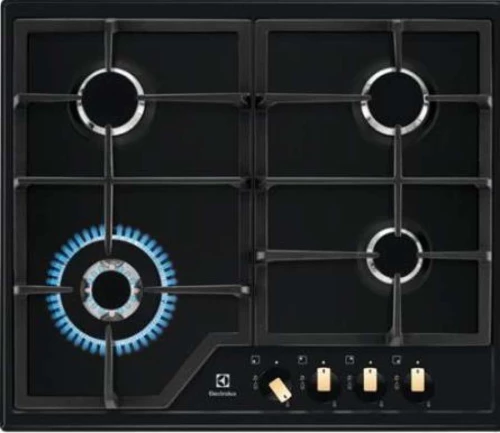 Electrolux EGS6436RK hob Black Built-in Gas 4 zone(s)