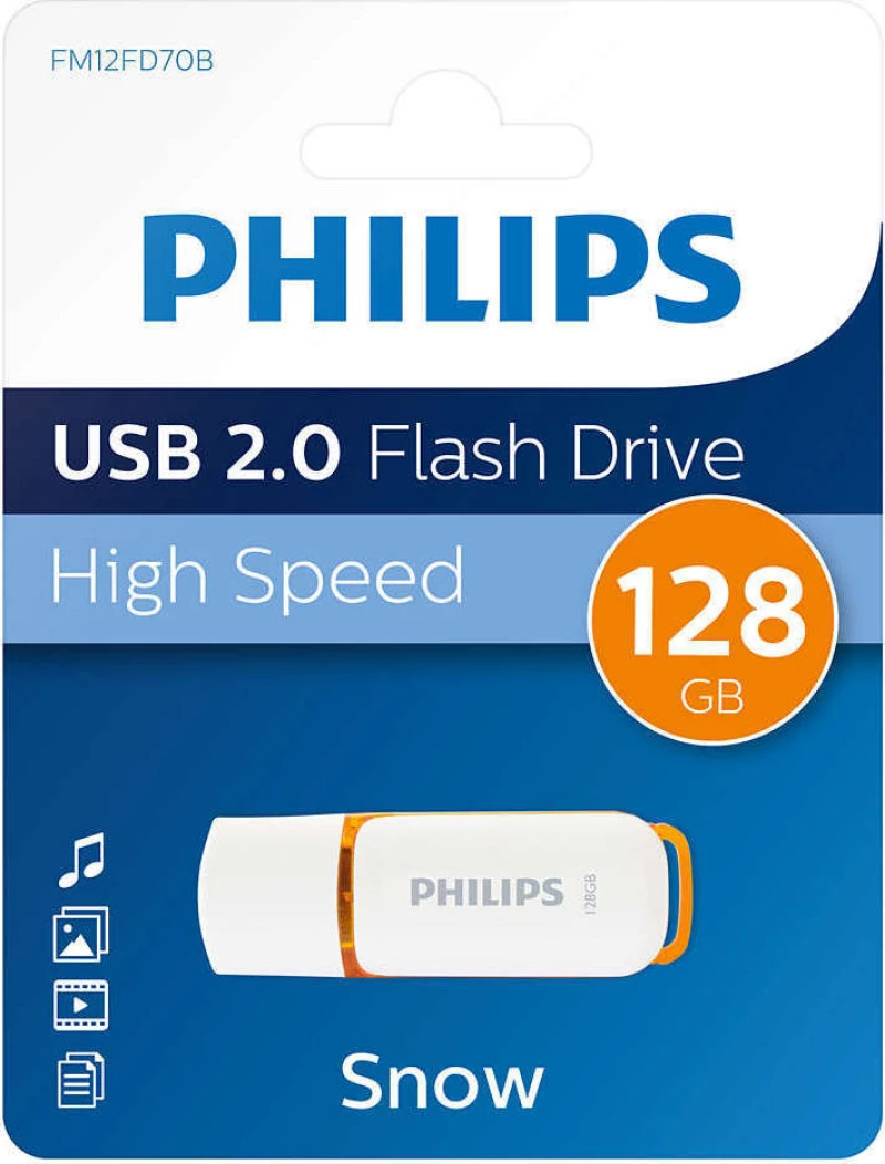 Philips 128GB USB 2.0 Snow Edition