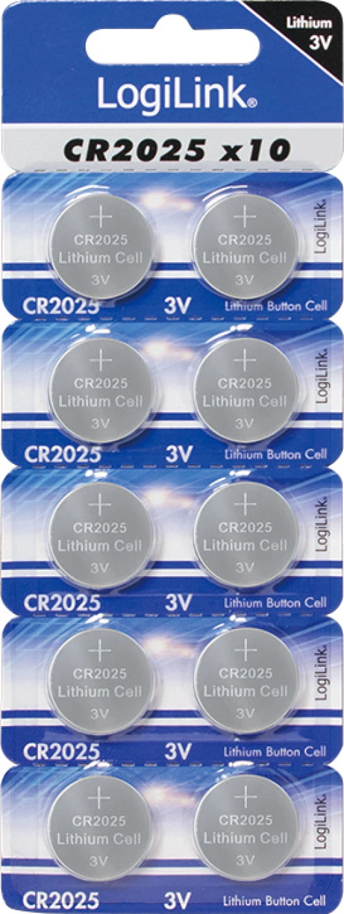 LogiLink Ultra Power CR2025 (10τμχ)