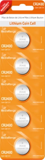 MediaRange Lithium Coin Cell CR2430 (5τμχ)