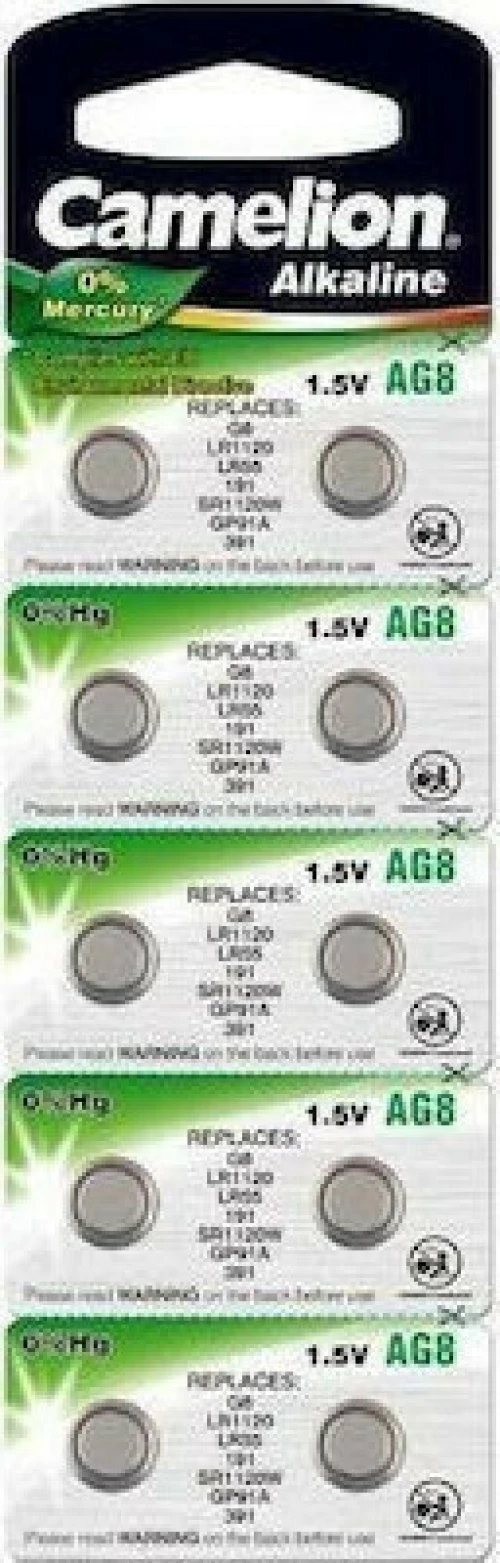 Camelion Alkaline AG8 LR55 (10τμχ)
