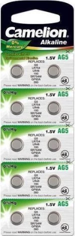 Camelion Alkaline AG5 LR60 (10τμχ)