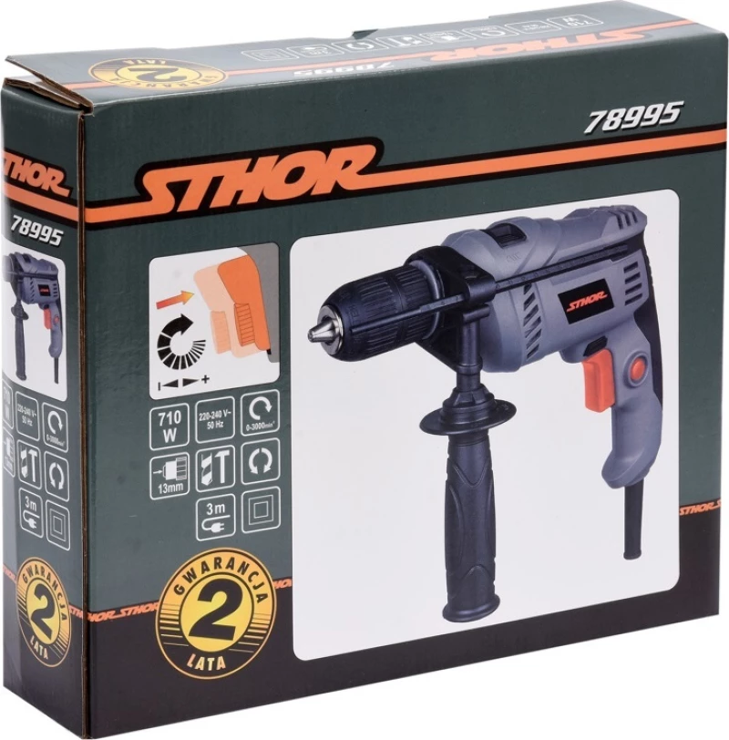 Sthor Κρουστικό Δραπανοκατσάβιδο 710W 78995