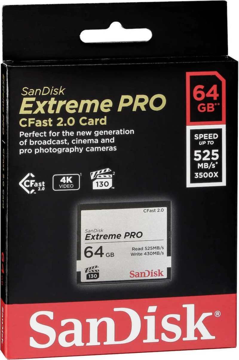 Sandisk Extreme Pro Cfast 2.0 CFast 64GB