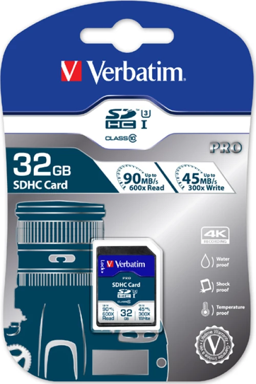 Verbatim Pro SDHC 32GB U3