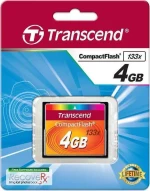 Transcend 133x CompactFlash Card 4GB