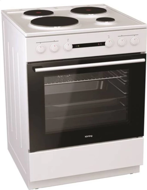 Korting Κουζίνα 71lt με Εστίες Εμαγιέ KE 6151 WPM 71lt