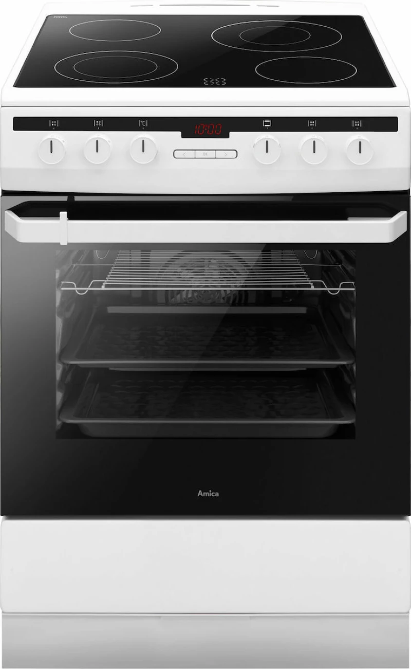 Amica Κουζίνα 62lt 618CE3.332HTaQ(W)