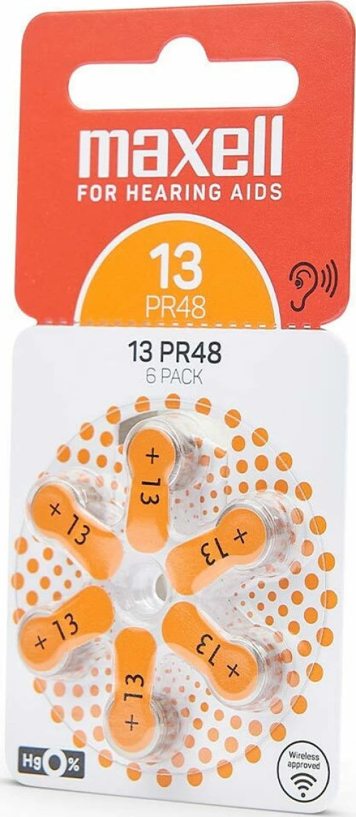 Maxell PR48 13 6τμχ
