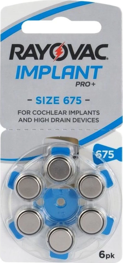 Rayovac Implant Pro+ 675 6τμχ