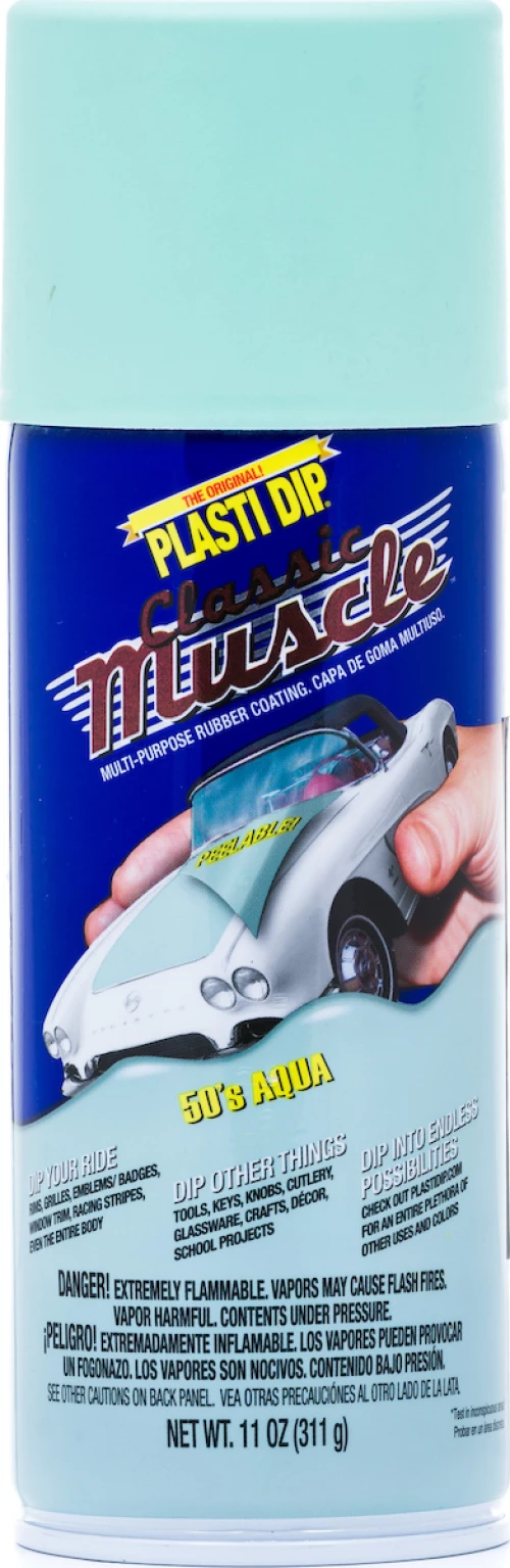 Plasti Dip Σπρέι Προστατευτικού Φιλμ Classic Muscle 50’s Aqua 311gr