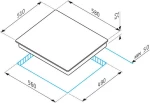 Pyramis 58HL 4003 Αφής Χωρίς Πλαίσιο (030057501)
