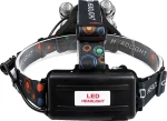 GloboStar Φακός Κεφαλής Επαναφορτιζόμενος Led 5000lm XML2-T6 Chip 50Watt 79059