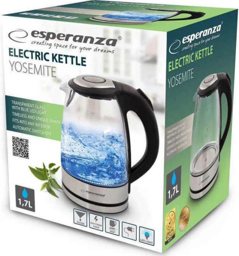 Esperanza EKK-012 Βραστήρας 1.7lt 2200W