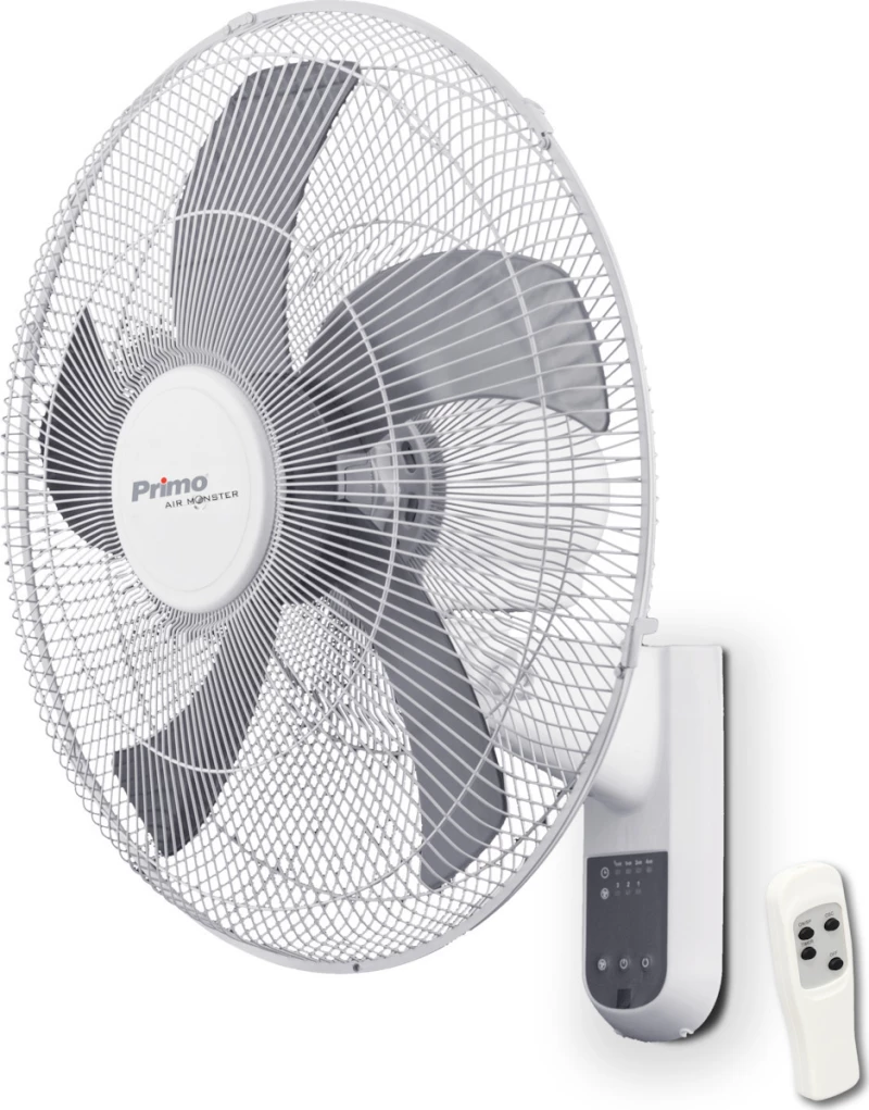 Primo 15833R Ανεμιστήρας Τοίχου 65W με Διάμετρο 45cm White