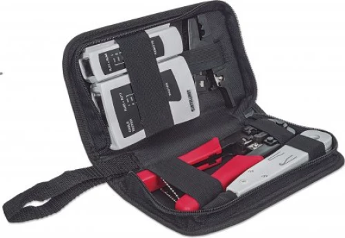 Κιτ εργαλείων δικτύου Intellinet (780070) - 4τεμ - Black 780070