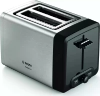 Bosch Tat4P420De Φρυγανιέρα 2 Φέτα (-Ες) Μαύρος (Μαύρο), Άργυρος 970 W