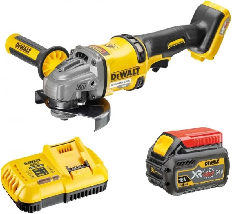 Dewalt DCG414T1 Τροχός 125mm Μπαταρίας 1x6Ah