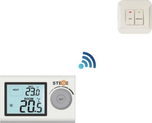 Stege SG100 RF Θερμοστάτης μη Προγραμματιζόμενος