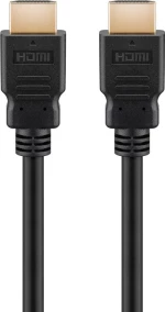 Goobay HDMI 1.4 Cable HDMI male - HDMI male 10m Μαύρο
