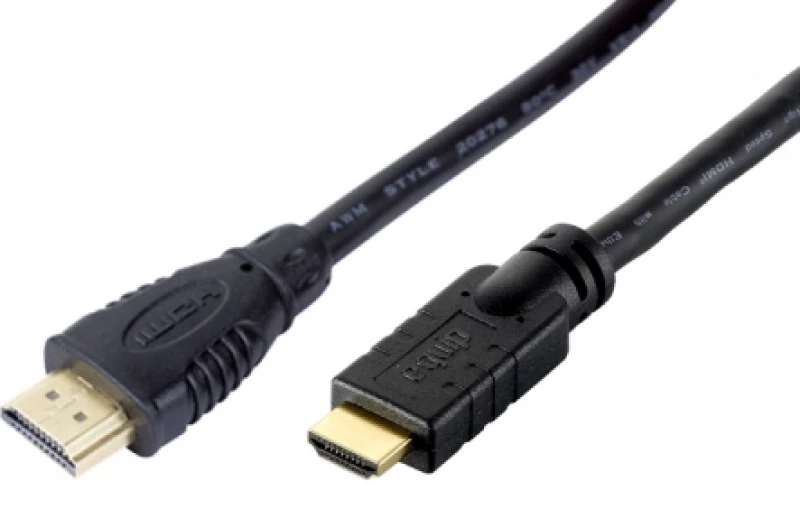 Equip HDMI 1.4 Cable HDMI male - HDMI male 20m Μαύρο