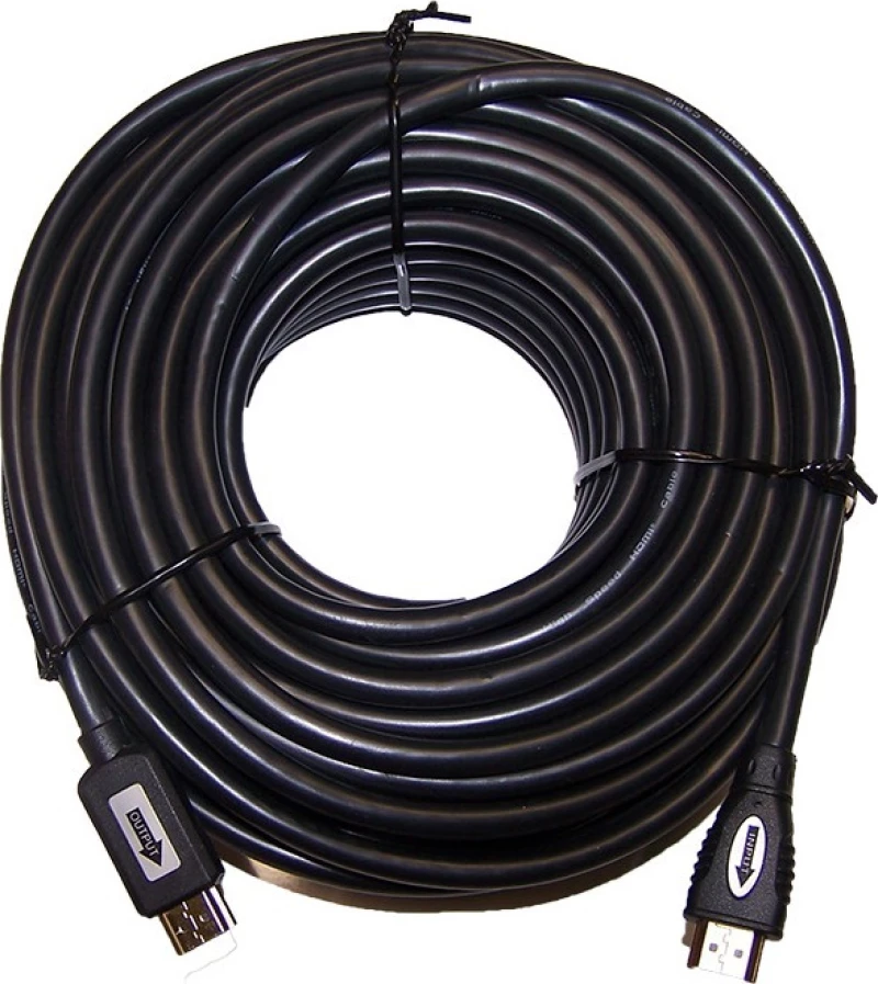 Equip HDMI 1.4 Cable HDMI male - HDMI male 20m Μαύρο