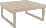 Mykonos Τραπεζακι Mpez Pp 65X65X33Cm 20.0435