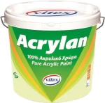 Vitex Acrylan Λευκό 10lt