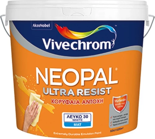 Vivechrom Neopal Ultra Resist Λευκό 10lt