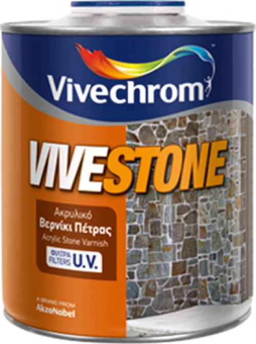 Vivechrom Vivestone Βερνίκι Πέτρας 2.5Lt