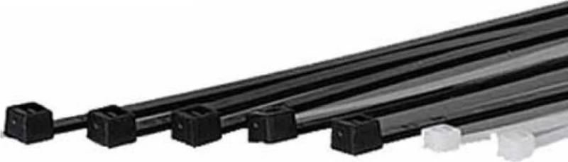 Sapiselco Δεματικά Καλωδίων 200x2.5 Μαύρο 100τμχ