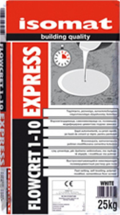 Isomat Flowcret 1-10 Express 25kgr Γκρι