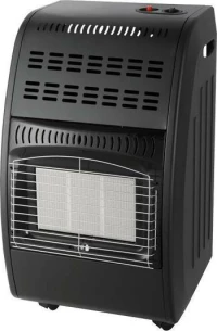 Eurolamp Σόμπα Υγραερίου 14729676 4.2kW Οβάλ Μαύρη