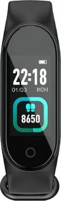 Hoco Smartband Ga08 Bluetooth V.4.0 Με Έγχρωμη Οθόνη Και Smart Ειδοποιήσεις Μάυρο