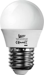Lucas Λάμπα LED για Ντουί E27 και Σχήμα G45 Ψυχρό Λευκό 900lm