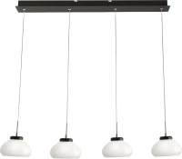 Fabas Luce Arabella Κρεμαστό Φωτιστικό Μοντέρνο LED Ράγα Λευκό