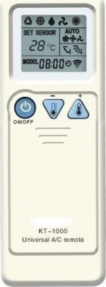 Qunda KT-1000 Universal Τηλεχειριστήριο για Κλιματιστικό