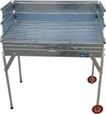 Thermogatz Ψησταριά Κάρβουνου 60x40cm Νο64 Γαλβανιζέ