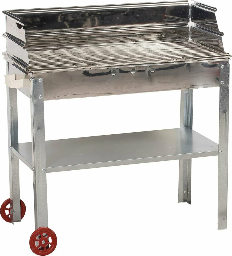 Gekas Metal Ψησταριά Κάρβουνου 65x35cm Inox N65