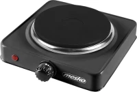 Mesko MS 6508 hob Black Freestanding Sealed plate 1 zone(s)