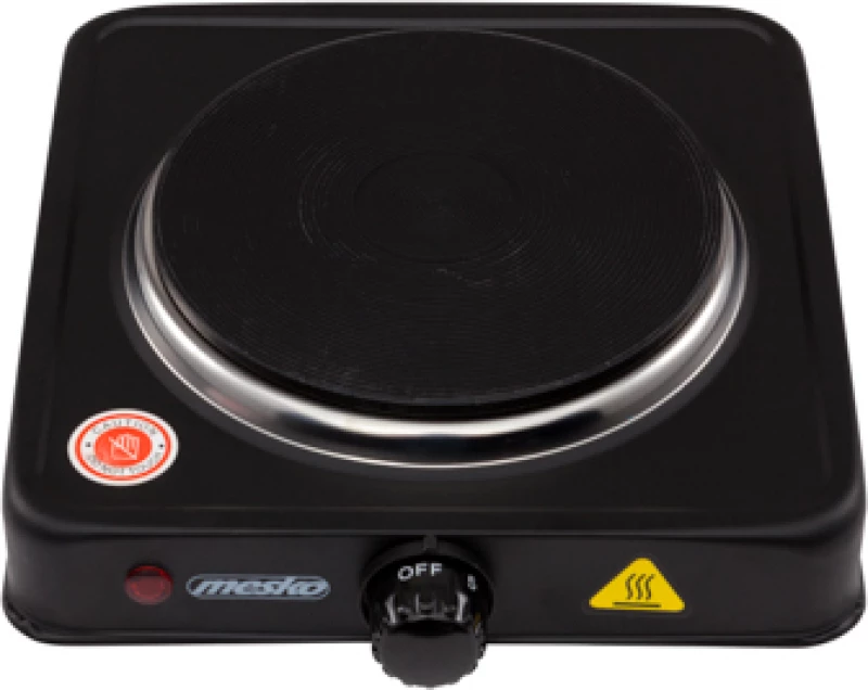 Mesko MS 6508 hob Black Freestanding Sealed plate 1 zone(s)