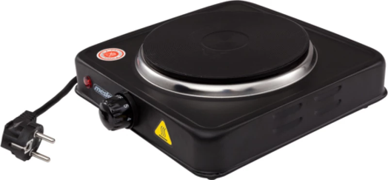 Mesko MS 6508 hob Black Freestanding Sealed plate 1 zone(s)