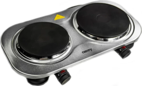 Camry CR 6511 stove Freestanding Black,Stainless steel Electric