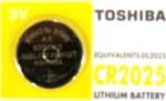 Toshiba Lithium CR2025 (1τμχ)
