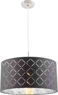 Globo Lighting Κρεμαστό Φωτιστικό Μοντέρνο Μονόφωτο Μαύρο